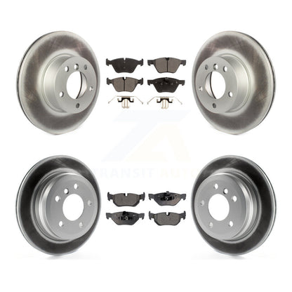 [Avant + Arrière] Kit de disque (revêtu) et plaquette (semi-métallique) de frein pour 2008 BMW 328xi To 08 07 KGF-101034