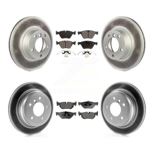 [Avant + Arrière] Kit de disque (revêtu) et plaquette (semi-métallique) de frein pour 2008 BMW 328xi To 08 07 KGF-101034