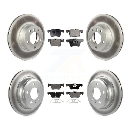 [Avant + Arrière] Kit de disque (revêtu) et plaquette (semi-métallique) de frein pour BMW 328i xDrive 320i 330i 428i 430i Gran Coupe 328d GT KGF-101037