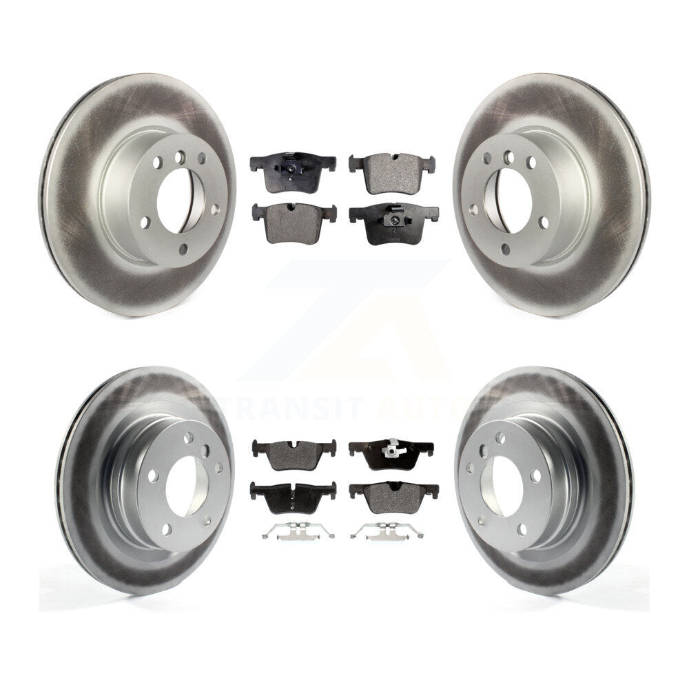 [Avant + Arrière] Kit de disque (revêtu) et plaquette (semi-métallique) de frein pour BMW 328i 320i 428i 228i 230i 328d xDrive KGF-101038