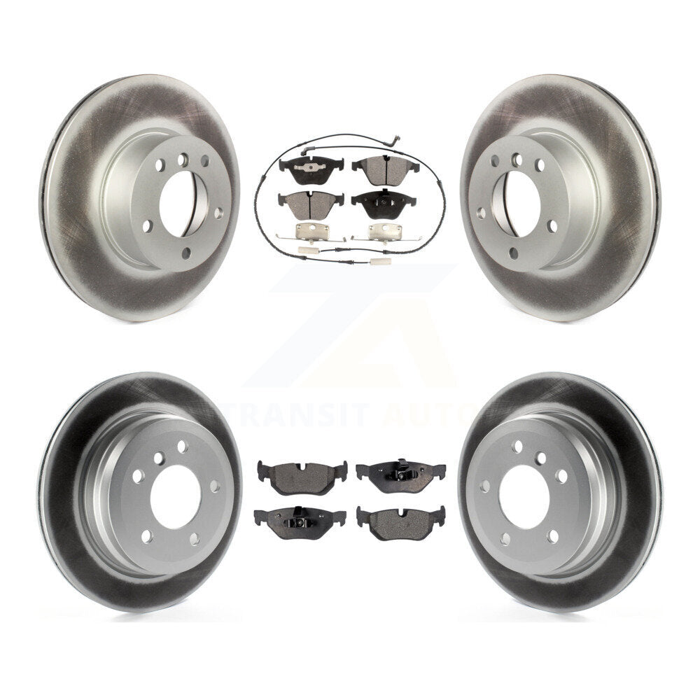 [Avant + Arrière] Kit de disque (revêtu) et plaquette (semi-métallique) de frein pour BMW 328i xDrive X1 328xi KGF-101040