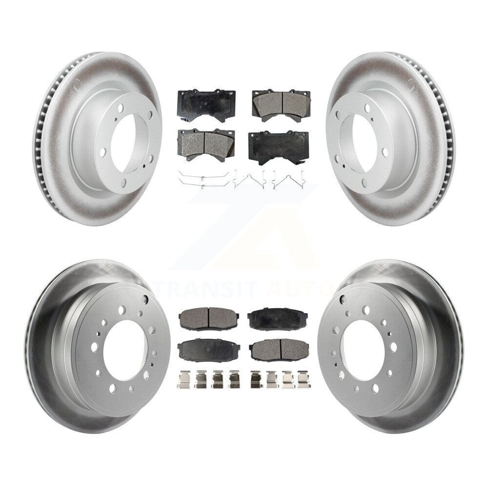 [Avant et Arrière] Disque et plaquette de frein pour Lexus LX570 Toyota Land Cruiser KGF-101045
