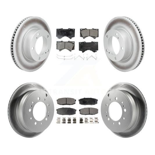 [Avant et Arrière] Disque et plaquette de frein pour Lexus LX570 Toyota Land Cruiser KGF-101045