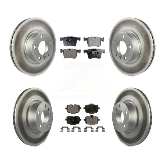 [Avant + Arrière] Kit de disque (revêtu) et plaquette (semi-métallique) de frein pour 2012 BMW X3 From 10 11 KGF-101104