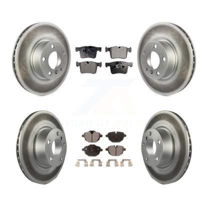 [Avant + Arrière] Kit de disque (revêtu) et plaquette (semi-métallique) de frein pour BMW X3 X4 KGF-101105
