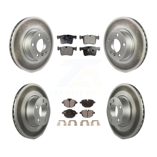[Avant + Arrière] Kit de disque (revêtu) et plaquette (semi-métallique) de frein pour BMW X3 X4 KGF-101105