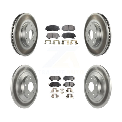 [Avant + Arrière] Kit de disque (revêtu) et plaquette (semi-métallique) de frein pour Mazda CX-5 KGF-101122