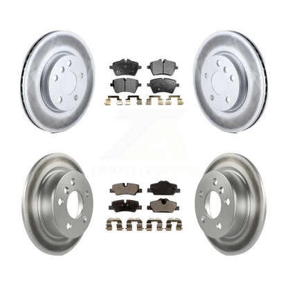 [Avant + Arrière] Kit de disque (revêtu) et plaquette (semi-métallique) de frein pour Mini Cooper KGF-101158