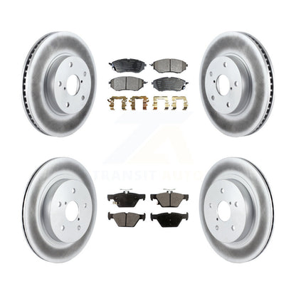 [Avant + Arrière] Kit de disque (revêtu) et plaquette (semi-métallique) de frein pour 2015 Subaru Legacy 2.5L KGF-101159