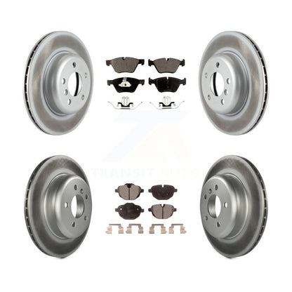 [Avant + Arrière] Kit de disque (revêtu) et plaquette (semi-métallique) de frein pour BMW 528i xDrive sans Performance Brakes KGF-101167