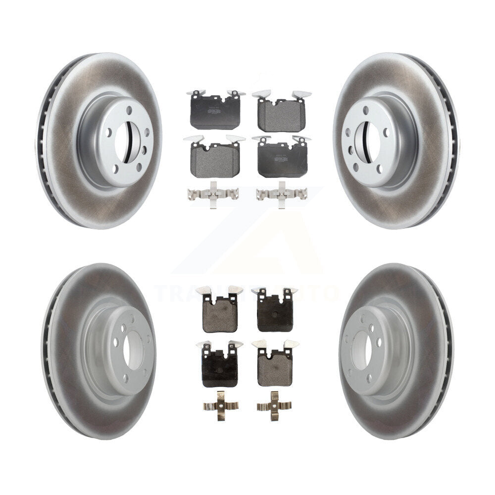 [Avant + Arrière] Kit de disque (revêtu) et plaquette (semi-métallique) de frein pour BMW 428i 228i xDrive Gran Coupe M240i KGF-101174