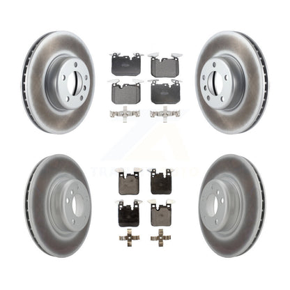 [Avant + Arrière] Kit de disque (revêtu) et plaquette (semi-métallique) de frein pour BMW 428i 228i xDrive Gran Coupe M240i KGF-101174