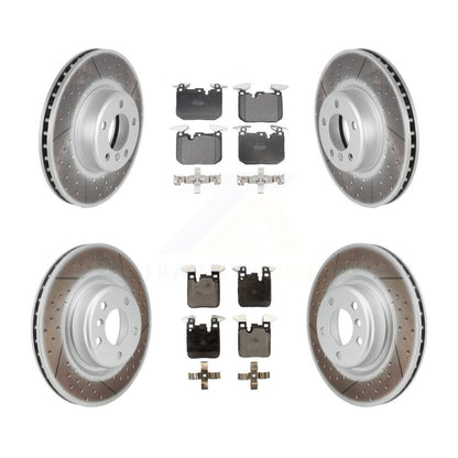 [Avant + Arrière] Kit de disque (revêtu) et plaquette (semi-métallique) de frein pour BMW 428i 228i xDrive Gran Coupe M240i KGF-101185