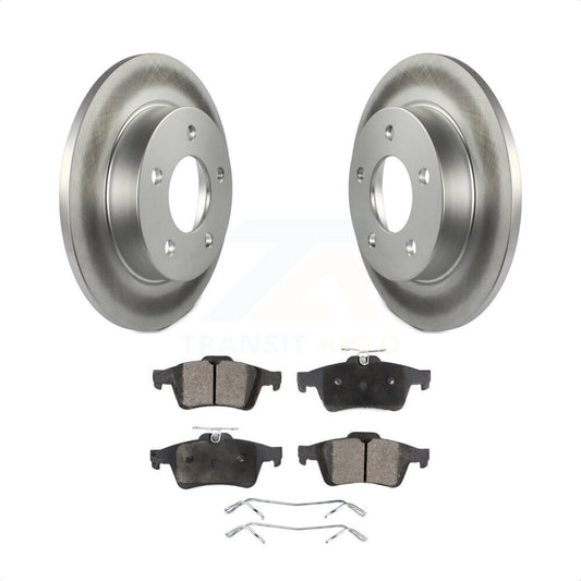 [Arrière] Kit de disque (revêtu) et plaquette (semi-métallique) de frein pour Mazda 3 Sport KGF-101399 par Transit Auto