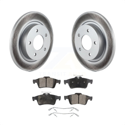 [Arrière] Kit de disque (revêtu) et plaquette (semi-métallique) de frein pour Mazda 3 Sport KGF-101401 par Transit Auto