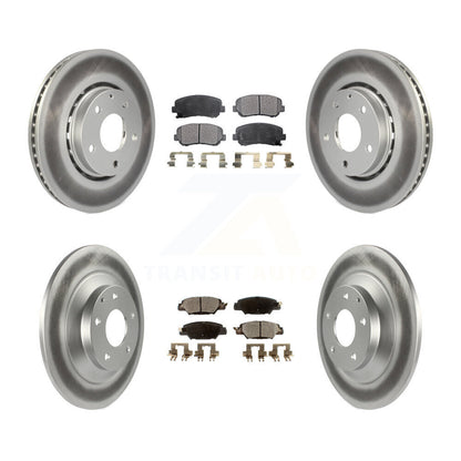 [Avant + Arrière] Kit de disque (revêtu) et plaquette (semi-métallique) de frein pour Mazda CX-5 KGF-101676