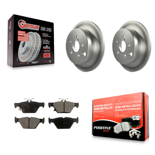 [Arrière] Kit de disque (revêtu) et plaquette (semi-métallique) de frein pour Subaru Crosstrek KGF-101777