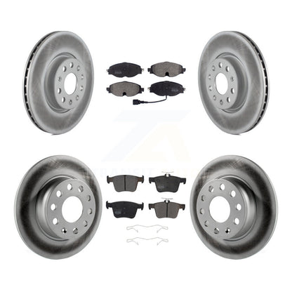 [Avant + Arrière] Kit de disque (revêtu) et plaquette (semi-métallique) de frein pour Audi A3 Quattro Sportback e-tron Volkswagen Taos KGF-101799