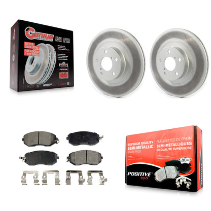 [Avant] Kit de disque (revêtu) et plaquette (semi-métallique) de frein pour Subaru Forester Impreza Outback XV Crosstrek Legacy Scion FR-S BRZ Toyota 86 KGF-101899