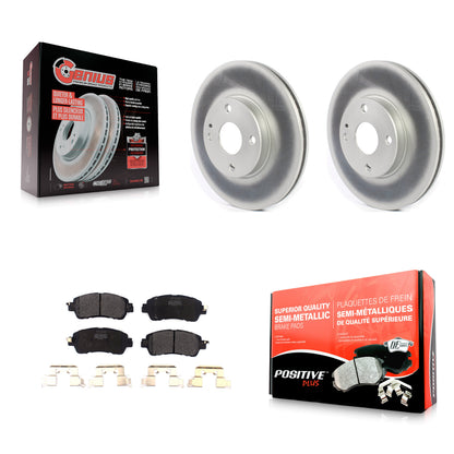 [Avant] Kit de disque (revêtu) et plaquette (semi-métallique) de frein pour Toyota Yaris iA Scion KGF-101916