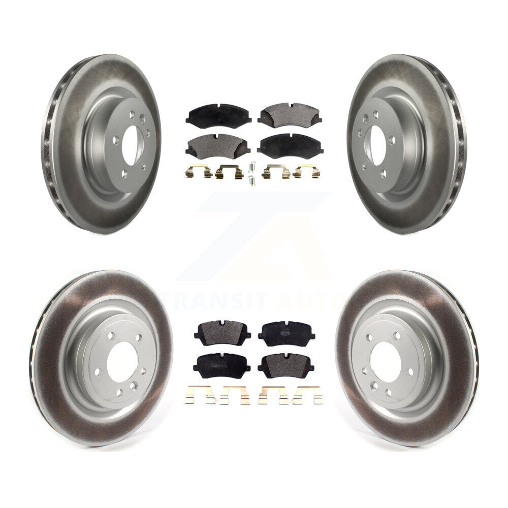 [Avant + Arrière] Kit de disque (revêtu) et plaquette (semi-métallique) de frein pour Land Rover Range Sport Discovery KGF-101981