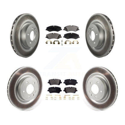 [Avant + Arrière] Kit de disque (revêtu) et plaquette (semi-métallique) de frein pour Land Rover Range Sport Discovery KGF-101981