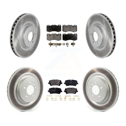 [Avant + Arrière] Kit de disque (revêtu) et plaquette (semi-métallique) de frein pour Land Rover Range Sport KGF-101989