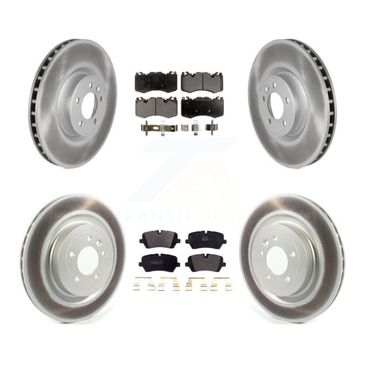 [Avant + Arrière] Kit de disque (revêtu) et plaquette (semi-métallique) de frein pour Land Rover Range Sport KGF-101989