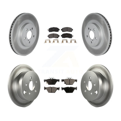 [Avant + Arrière] Kit de disque (revêtu) et plaquette (semi-métallique) de frein pour Subaru Crosstrek KGF-102029