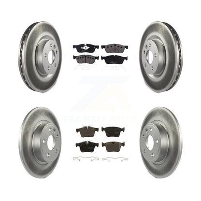 [Avant + Arrière] Kit de disque (revêtu) et plaquette (semi-métallique) de frein pour Land Rover Discovery Sport Jaguar E-Pace KGF-102035