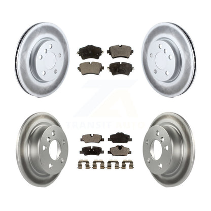 [Avant + Arrière] Kit de disque (revêtu) et plaquette (semi-métallique) de frein pour Mini Cooper KGF-102113