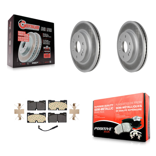 [Avant] Disque et plaquette de frein pour GMC Chevrolet Silverado 1500 Sierra XL KGF-102231