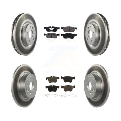 [Avant + Arrière] Kit de disque (revêtu) et plaquette (semi-métallique) de frein pour Land Rover Range Evoque avec 325mm Diameter Rotor KGF-102237