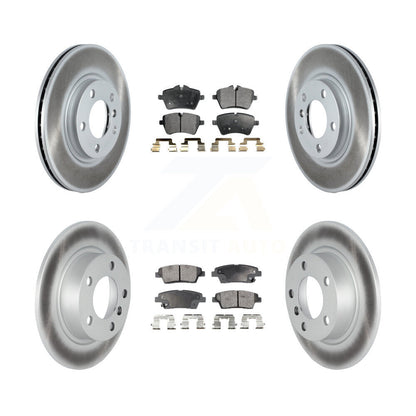 [Avant + Arrière] Kit de disque (revêtu) et plaquette (semi-métallique) de frein pour Mini Cooper Countryman Paceman KGF-102329