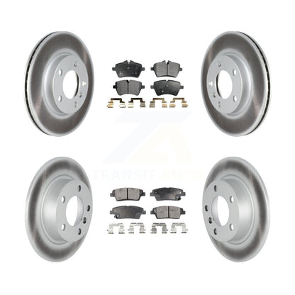 [Avant + Arrière] Kit de disque (revêtu) et plaquette (semi-métallique) de frein pour Mini Cooper Countryman Paceman Base KGF-102330
