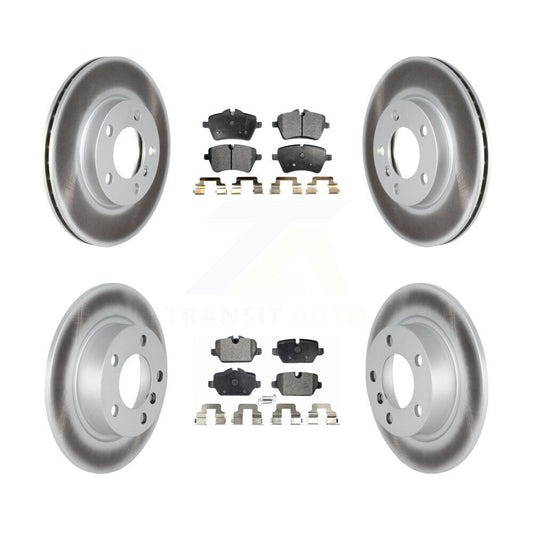 [Avant + Arrière] Kit de disque (revêtu) et plaquette (semi-métallique) de frein pour Mini Cooper Countryman Paceman KGF-102331