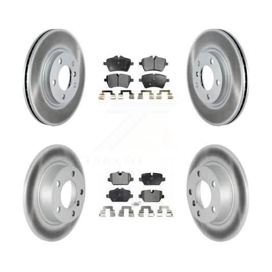 [Avant + Arrière] Kit de disque (revêtu) et plaquette (semi-métallique) de frein pour Mini Cooper Countryman Paceman KGF-102332