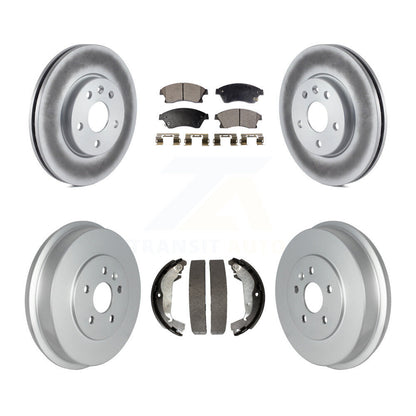 [Avant + Arrière] Kit de disque (revêtu) et plaquette (semi-métallique) de frein pour Chevrolet Cruze Limited KGF-102401