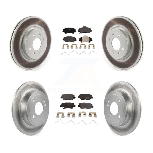 [Avant et Arrière] Disque et plaquette de frein pour Kia Rio Hyundai Accent KGF-102424