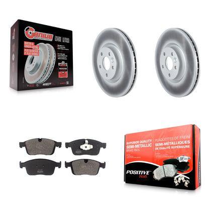 [Avant] Kit de disque (revêtu) et plaquette (semi-métallique) de frein pour Volvo XC60 KGF-102432