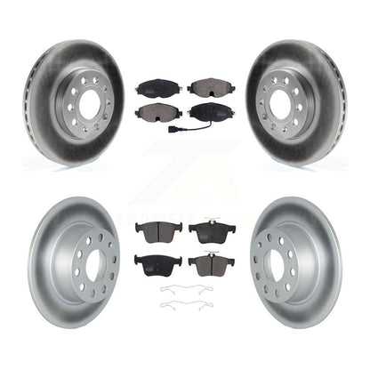 [Avant + Arrière] Kit de disque (revêtu) et plaquette (semi-métallique) de frein pour Volkswagen Jetta Taos KGF-102471