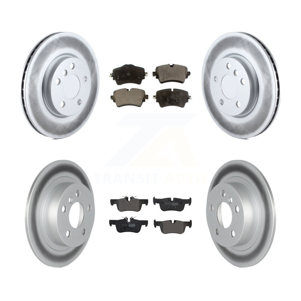 [Avant + Arrière] Kit de disque (revêtu) et plaquette (semi-métallique) de frein pour Mini Cooper Clubman KGF-102491