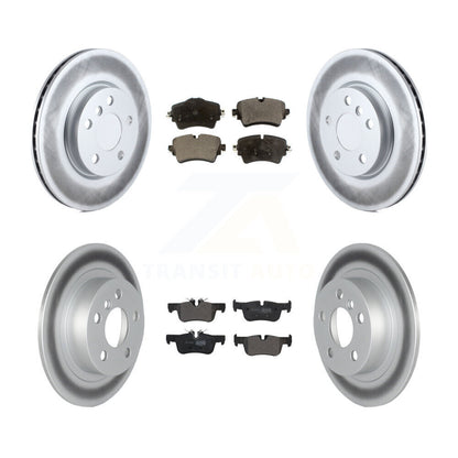 [Avant + Arrière] Kit de disque (revêtu) et plaquette (semi-métallique) de frein pour Mini Cooper Clubman KGF-102491