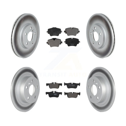 [Avant + Arrière] Kit de disque (revêtu) et plaquette (semi-métallique) de frein pour Mini Cooper Countryman Clubman KGF-102492