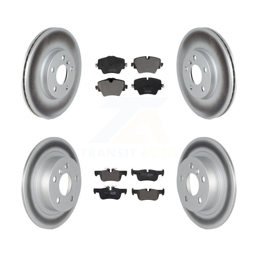 [Avant + Arrière] Kit de disque (revêtu) et plaquette (semi-métallique) de frein pour Mini Cooper Countryman Clubman KGF-102492