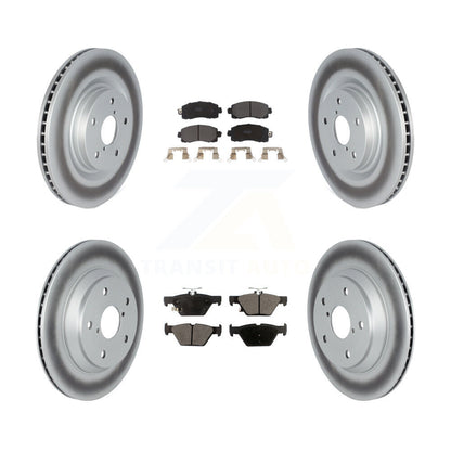 [Avant + Arrière] Kit de disque (revêtu) et plaquette (semi-métallique) de frein pour 2019-2021 Subaru Forester avec 316mm Diameter Rotor KGF-102495