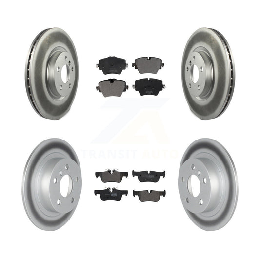 [Avant + Arrière] Kit de disque (revêtu) et plaquette (semi-métallique) de frein pour Mini Cooper Countryman S ALL4 KGF-102513