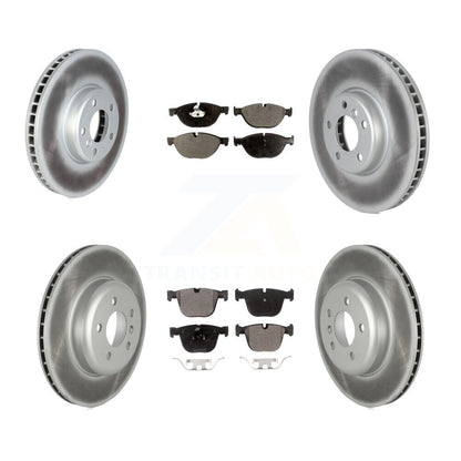 [Avant + Arrière] Kit de disque (revêtu) et plaquette (semi-métallique) de frein pour BMW 740Li 740i 535i GT xDrive ActiveHybrid 7 KGF-102552