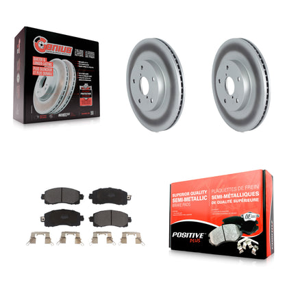 [Avant] Kit de disque (revêtu) et plaquette (semi-métallique) de frein pour Subaru Forester KGF-102565