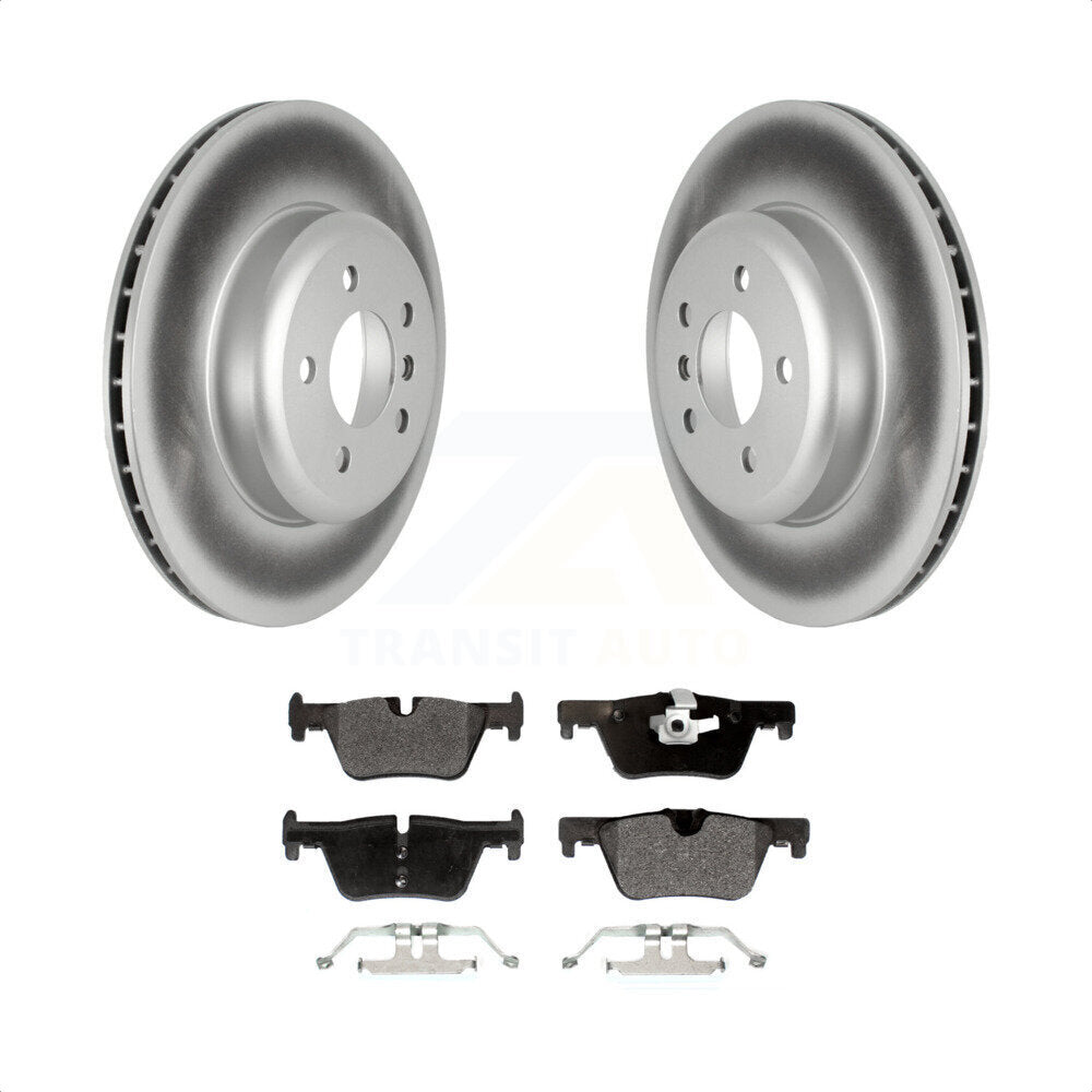 [Arrière] Kit de disque (revêtu) et plaquette (semi-métallique) de frein pour BMW 330i GT xDrive 328i KGF-102619 par Transit Auto